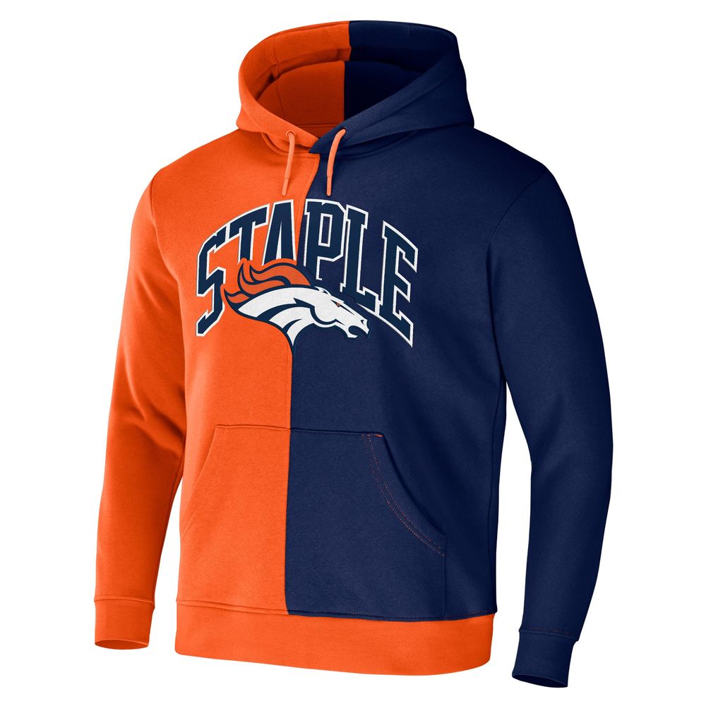 Nike Denver Broncos Men's NFL Pullover Hoodie Orange