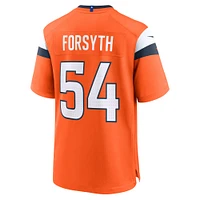 Men's Nike Alex Forsyth  Orange Denver Broncos Team Game Jersey