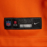 Maillot de match Nike Ben Powers Orange Denver Broncos pour homme