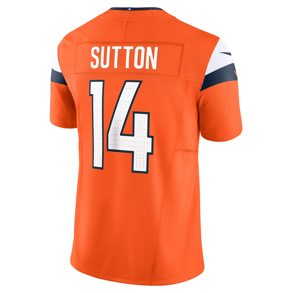 Men's Nike Courtland Sutton Denver Broncos Mile High Collection Vapor F.U.S.E. Limited Jersey