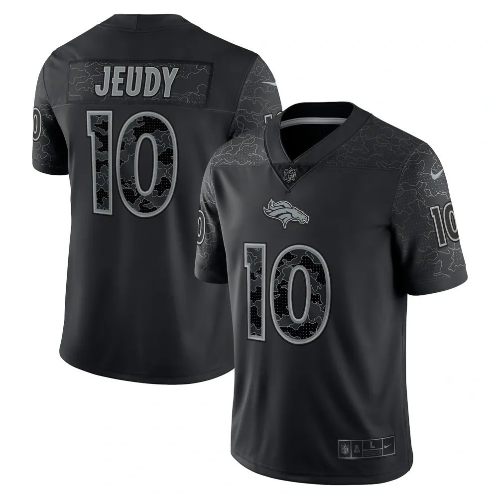 Lids Jerry Jeudy Denver Broncos Nike RFLCTV Limited Jersey - Black