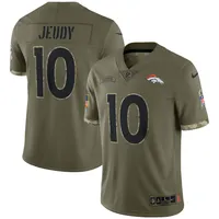 Youth Denver Broncos Jerry Jeudy Nike White Game Jersey