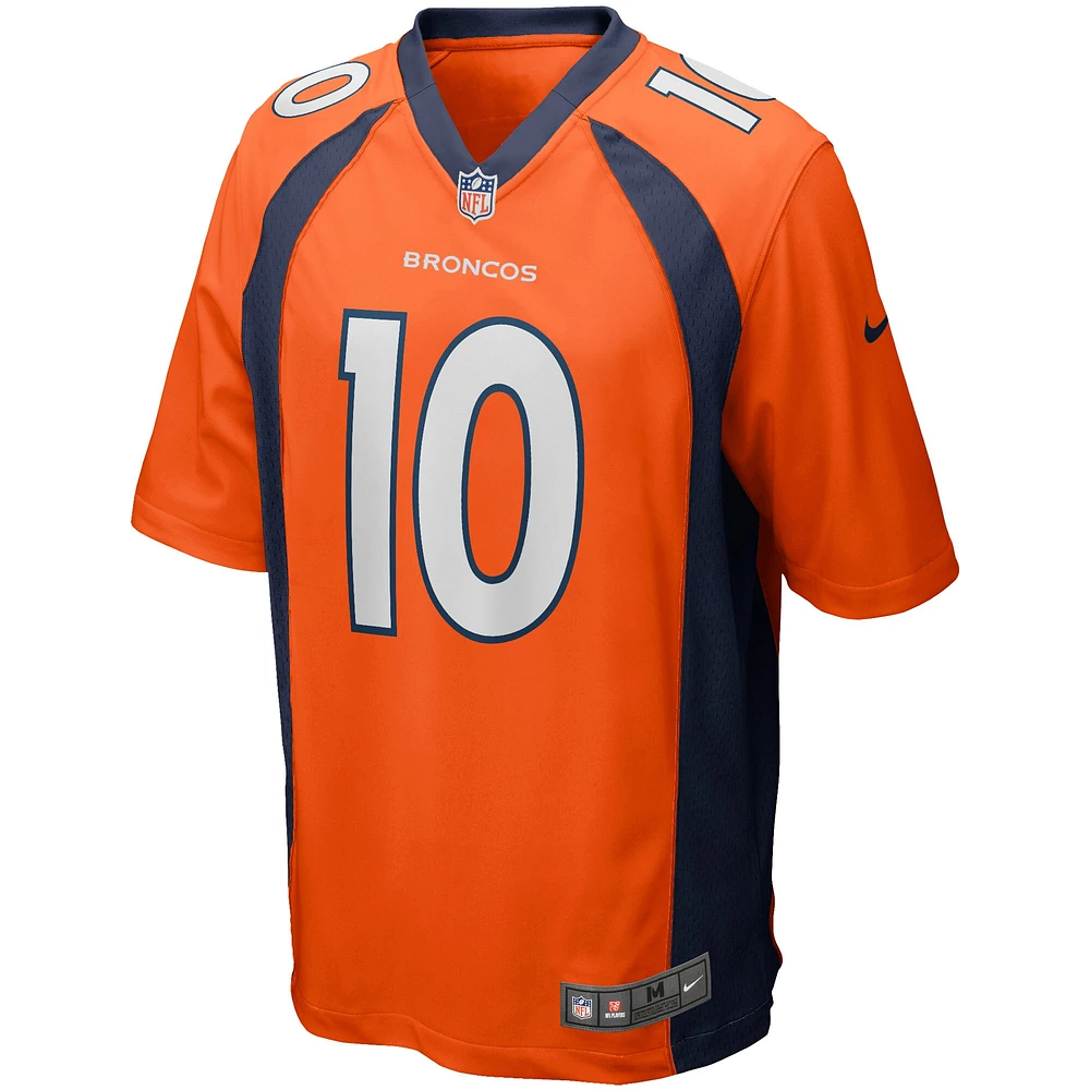 Men's Nike Jerry Jeudy Orange Denver Broncos Game - Jersey