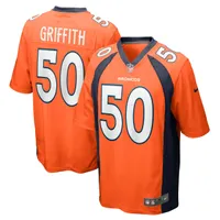 Jonas Griffith Denver Broncos Nike Game Jersey - Orange