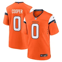 Maillot de match Nike Jonathon Cooper Orange Denver Broncos pour homme