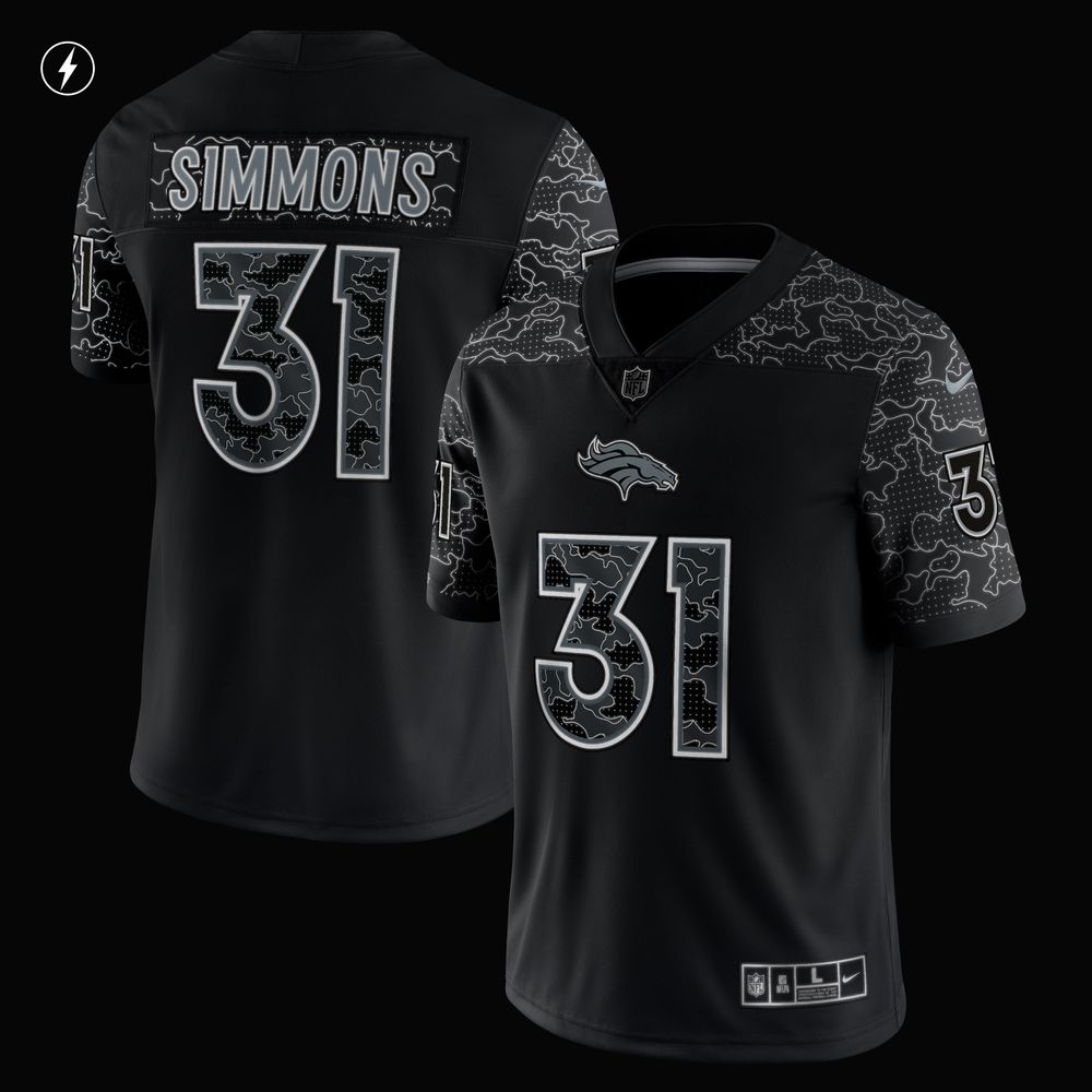 white justin simmons jersey