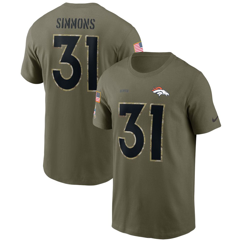 Men's Nike John Elway Brown Denver Broncos 2023 Salute to Service Retired Player Limited Jersey Size: Medium