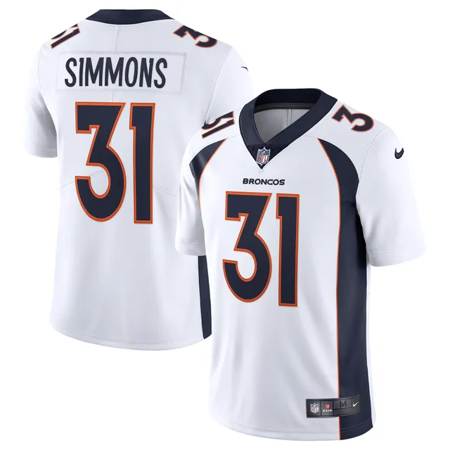 Lids Justin Simmons Denver Broncos Nike Vapor Limited Jersey