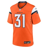 Men's Nike Kris Abrams-Draine  Orange Denver Broncos Team Game Jersey