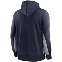 Denver Broncos Nike Performance Full-Zip Hoodie - Navy