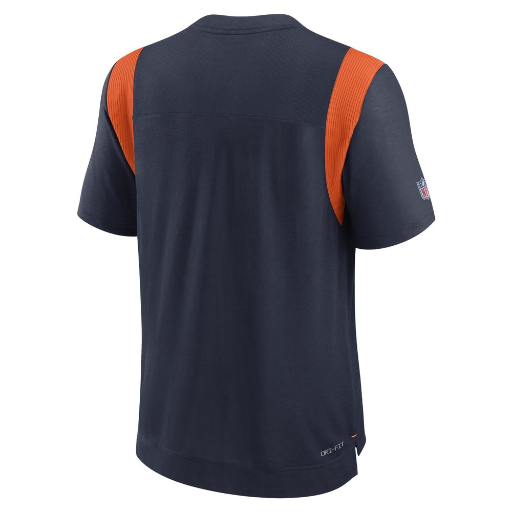 Men's Nike Navy/Orange Denver Broncos Player Sideline Performance T-Shirt