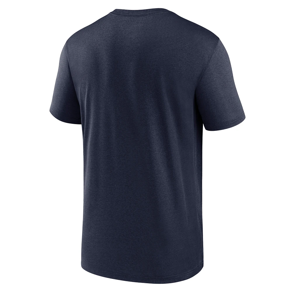 Men's Nike Navy Denver Broncos Legend Sign Performance T-Shirt