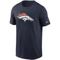 Men's Nike Navy Denver Broncos Primary Logo T-Shirt