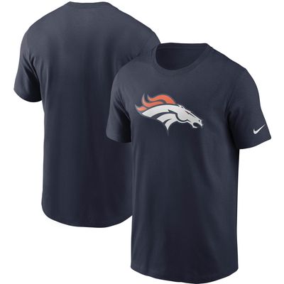 Men's Nike Navy Denver Broncos Primary Logo T-Shirt