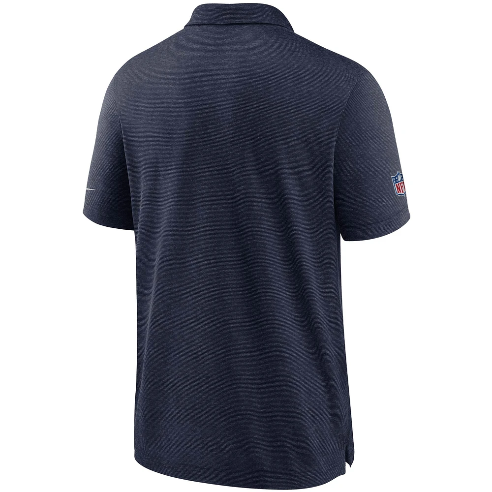 Men's Nike Navy Denver Broncos Sideline Early Season Team Performance Polo