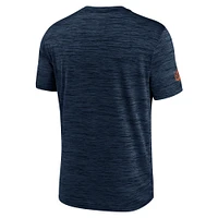 T-shirt Nike Performance Sideline Velocity bleu marine des Denver Broncos pour homme