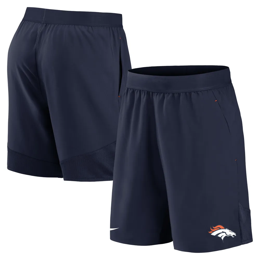 Short tissé extensible Nike Denver Broncos pour homme bleu marine