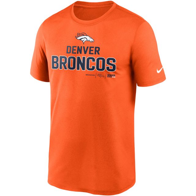 NUT BRONC ORNGE HOMME NIKE LEGEND COMMUNITY T-SHIRT TEEMENSCR