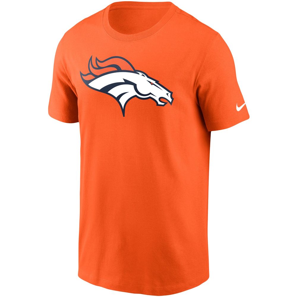 Men's Nike Orange Denver Broncos Primary Logo T-Shirt