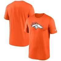 T-shirt Nike orange Denver Broncos Primetime Legend Performance pour homme