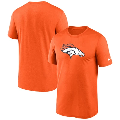 T-shirt Nike orange Denver Broncos Primetime Legend Performance pour homme