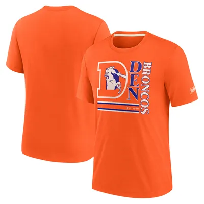 Denver Broncos Fanatics Branded Throwback T-Shirt - Royal