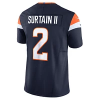 Men's Nike Patrick Surtain II Navy Denver Broncos Mile High Collection Vapor F.U.S.E. Limited Jersey