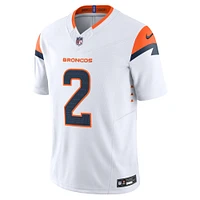 Nike Patrick Surtain II pour homme Blanc Denver Broncos Mile High Collection Vapor F.U.S.E. Maillot limité