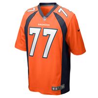 Men's Nike Quinn Meinerz Orange Denver Broncos Game Jersey