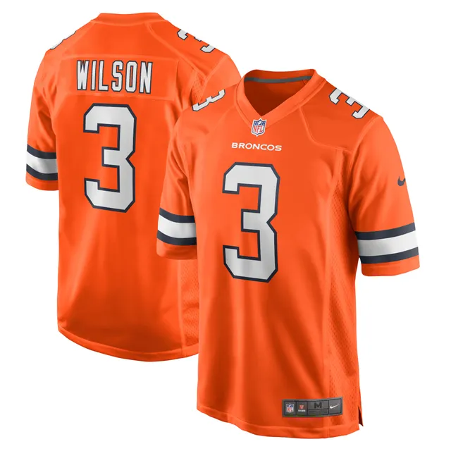 Russell Wilson Navy Denver Broncos Autographed Nike Limited Jersey