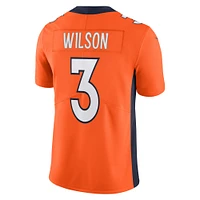 Maillot Nike Russell Wilson Orange Denver Broncos Team Vapor Limited pour homme