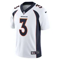 Maillot Nike Russell Wilson pour homme Denver Broncos Team Vapor Limited blanc