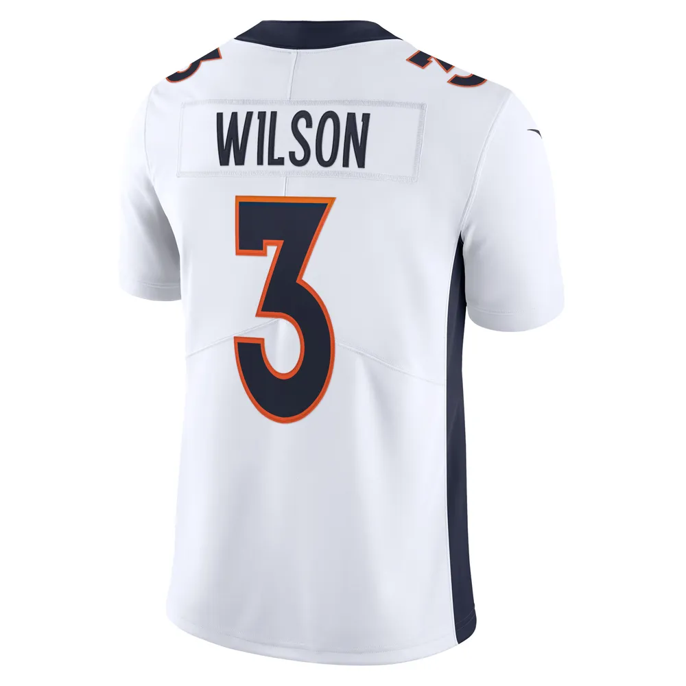 Youth Nike Russell Wilson White Denver Broncos Game Jersey