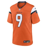 Men's Nike Talanoa Hufanga  Orange Denver Broncos Team Game Jersey