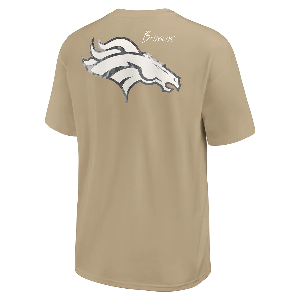 T-shirt Nike Tan Denver Broncos Statement Max90 pour homme