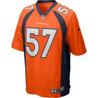 Men's Nike Tom Jackson Orange Denver Broncos Game Retired Player Jersey