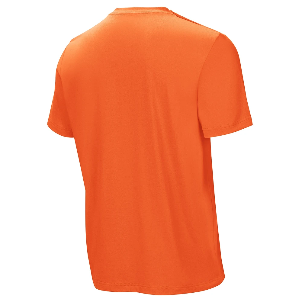 T-shirt adaptatif orange pour hommes des Denver Broncos Home Team