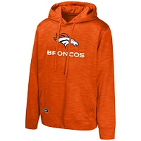 Sweat à capuche en polaire orange Denver Broncos Streak pour homme