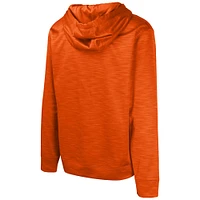 Sweat à capuche en polaire orange Denver Broncos Streak pour homme