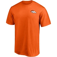 T-shirt orange pour homme Denver Broncos Team #1 Dad