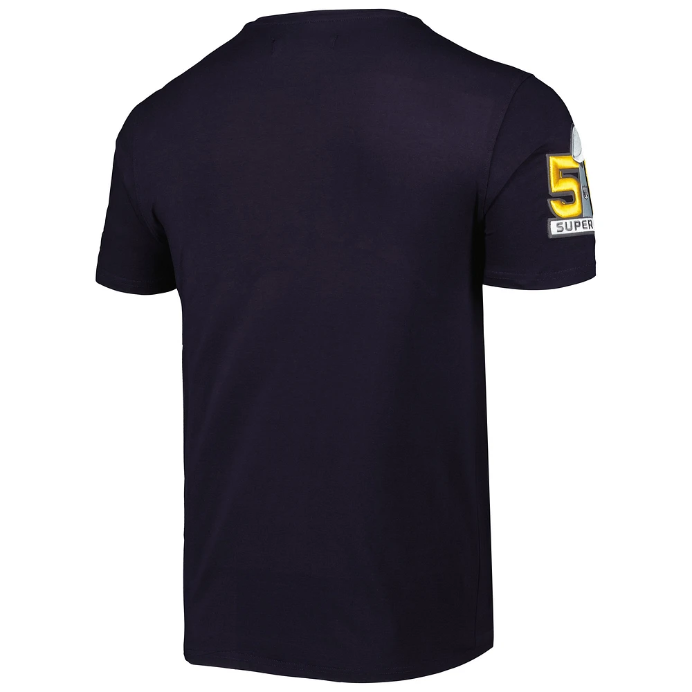Men's Pro Standard Navy Denver Broncos Hometown Collection T-Shirt