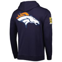 Men's Pro Standard Navy Denver Broncos Hometown Full-Zip Hoodie