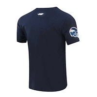 Men's Pro Standard Navy Denver Broncos Old English T-Shirt