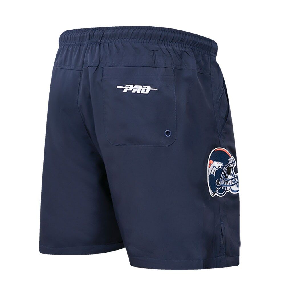 Men's Pro Standard Navy Denver Broncos Woven Shorts