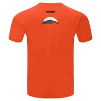 Men's Pro Standard Orange Denver Broncos Frozen Single Jersey T-Shirt