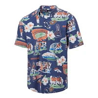 Men's Reyn Spooner Navy Denver Broncos Scenic Button-Down Shirt