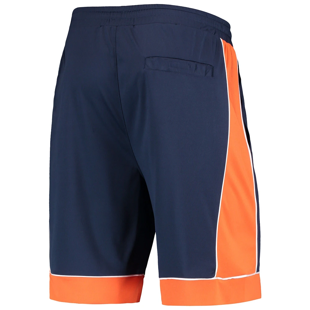 Short Starter pour homme bleu marine/orange Denver Broncos Fan Favourite Fashion