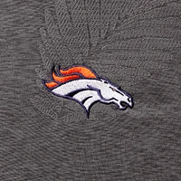 Men's Tommy Bahama Charcoal Denver Broncos Palm Coast Delray Frond Allover IslandZone Polo