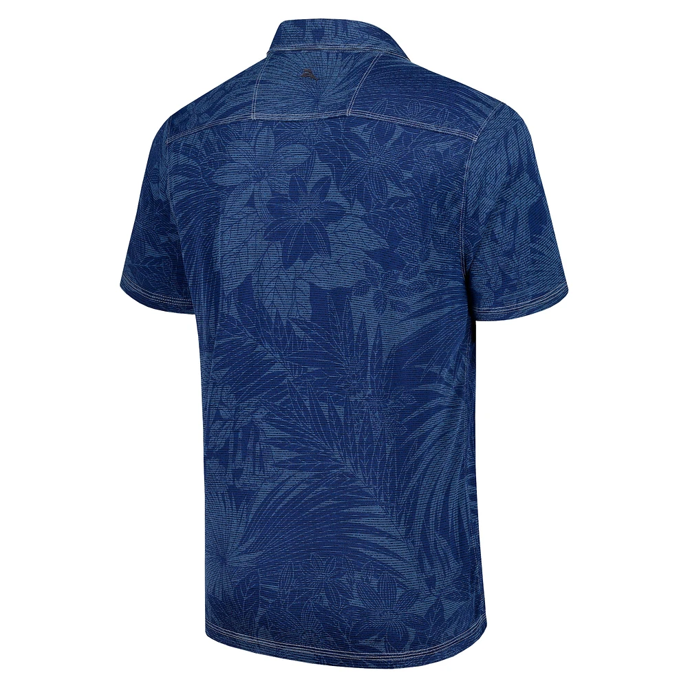 Polo Tommy Bahama bleu marine Denver Broncos Big & Tall Santiago Paradise pour hommes