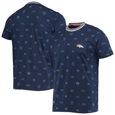 Denver Broncos Shirt Mens Medium Blue Tommy Bahama NFL Football